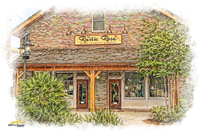 The Rustic Rose store front The Villages, FL